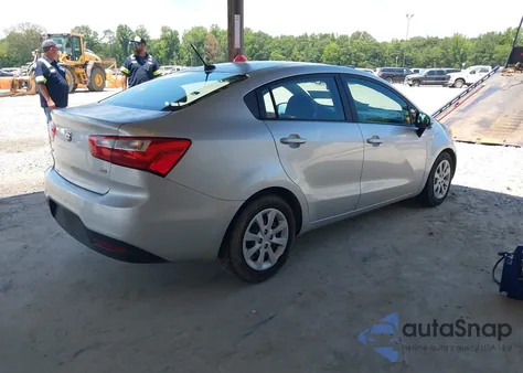 2015 Kia Rio Lx z USA, uszkodzony, nr VIN KNADM4A35F6458223